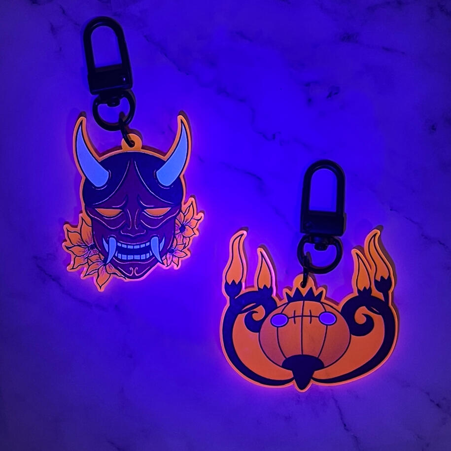 Fluorescent Charms